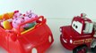 Peppa Pig Picnic Adventure Car with Disney Cars Mater and Disney Cars Toy Lightning McQueen