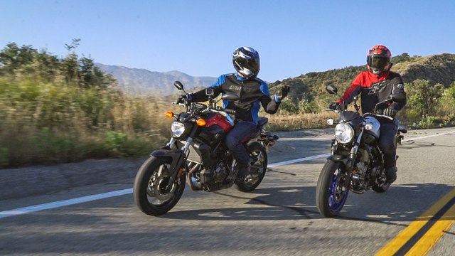 Suzuki SV650 vs Yamaha FZ-07 | On Two Wheels