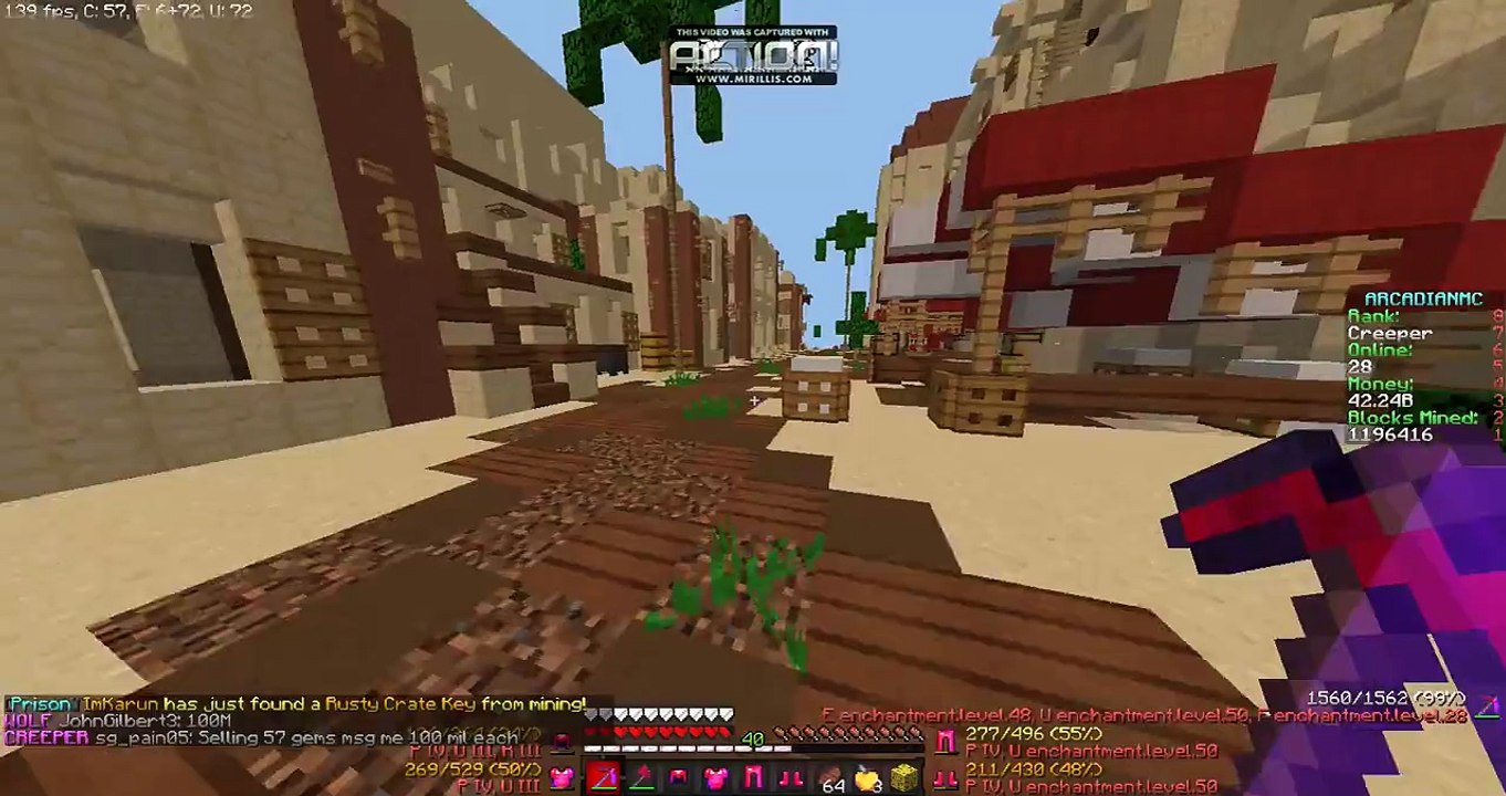 Minecraft | OP Prison - [ArcadianMC]: "LitHG Cheating"