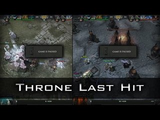 NaVi vs OG Epic Throne Race Last Hit!