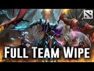 Mineski putting a show vs Secret! Secret Gets Wipe