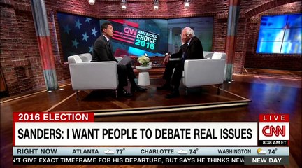 Bernie Sanders has no regrets about email