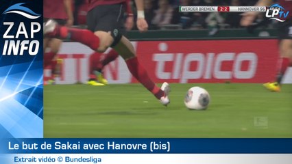 Zap : les buts de Sakai et Khaoui