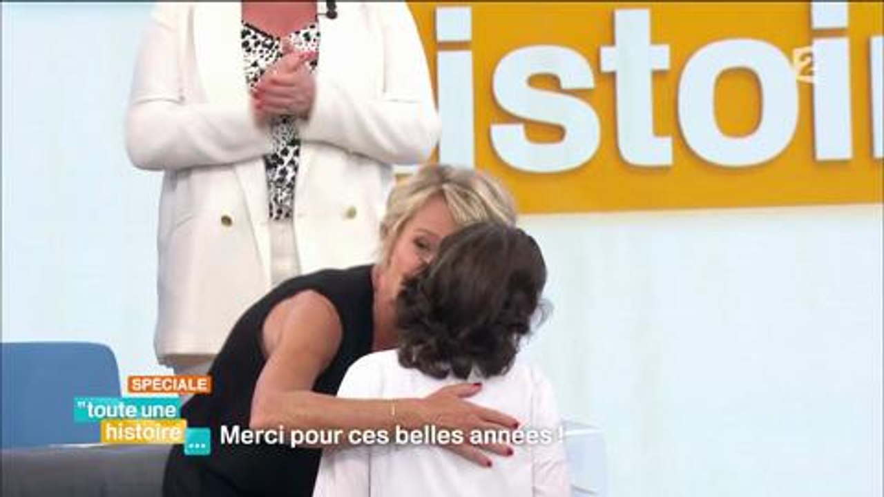 Les adieux de Sophie Davant à Toute une histoire