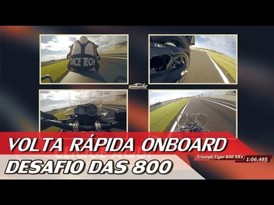 F 800 R X 883 IRON X TIGER 800 XRX + MONSTER 821: VR ONBOARD COM ALEX BARROS #8 | ACELERADOS