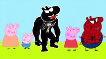 Peppa Pig Crying in Prison Policeman and Spiderman vs Hulk Parody Finger Family Rhymes Lyrics