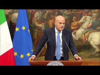 Roma - Energie rinnovabili, conferenza stampa di Renzi, Descalzi e Starace (23.06.16)