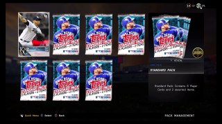 10 Standard Pack Bundle Opening (MLB The Show 16)