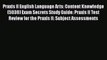Read Praxis II English Language Arts: Content Knowledge (5038) Exam Secrets Study Guide: Praxis