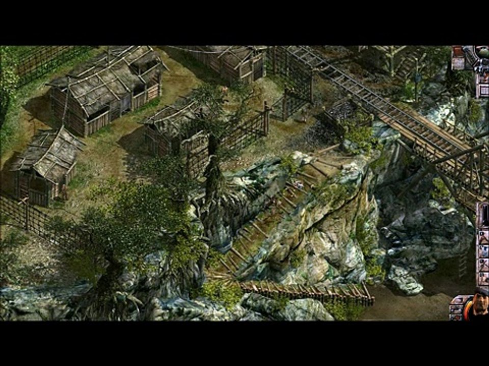 Commandos 2: Bridge over the River Kwai. Speedrun, 5 stars, very hard level