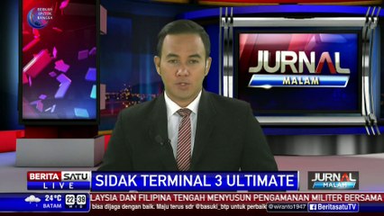 Menko Rizal Ramli Tinjau Terminal 3 Ultimate