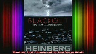 READ book  Blackout Coal Climate and the Last Energy Crisis Full EBook