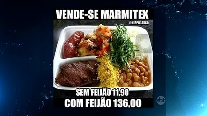 Preço do feijão é motivo de piada na internet