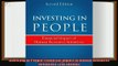 behold  Investing in People Financial Impact of Human Resource Initiatives 2nd Edition