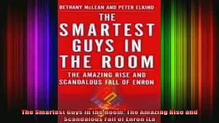 READ book  The Smartest Guys in the Room The Amazing Rise and Scandalous Fall of Enron La Full EBook