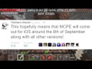 MCPE 0.12.1 Now Submitted To Apple