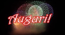 Auguri coi fuochi d'Artificio!