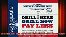 READ book  Drill Here Drill Now Pay Less A Handbook for Slashing Gas Prices and Solving Our Energy Full Free