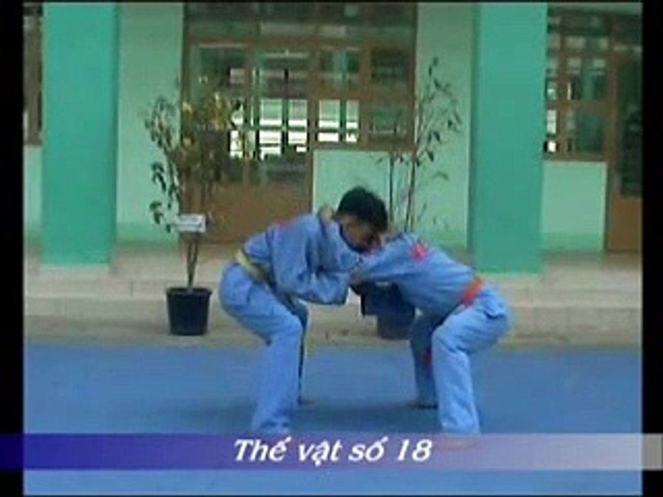 Vovinam: Technique de lutte n°18 – thế vật số 18⎪evovinam.com