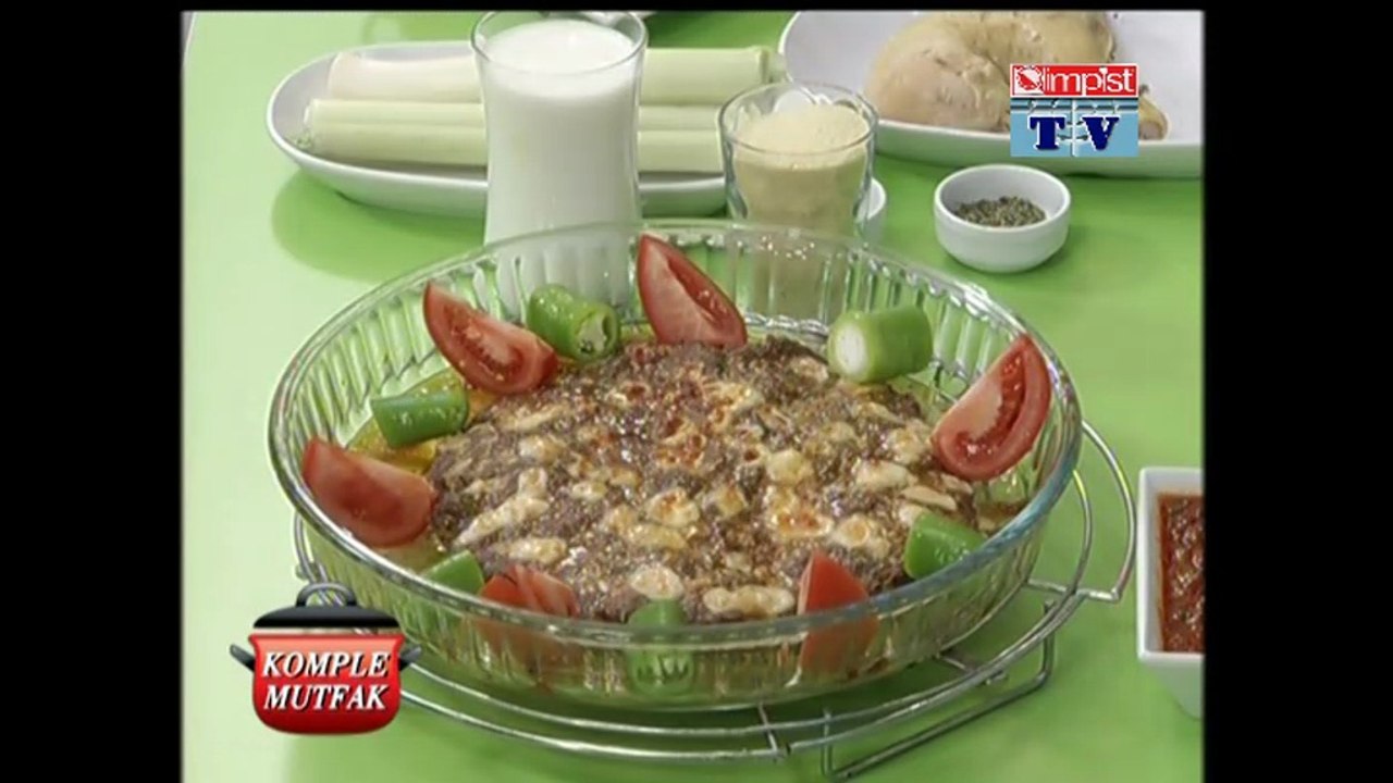 KAŞARLI  TEPSİ KÖFTE