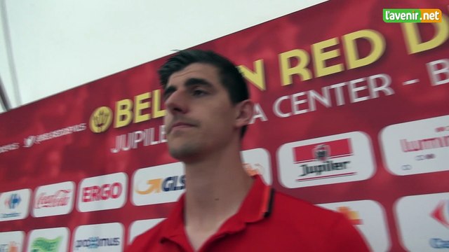 Courtois évoque les gardiens de l'Euro et le Hongrois Kiraly