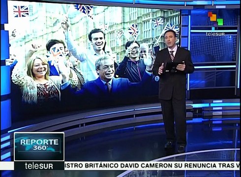 Nigel Farage felicita a británicos que votaron por el 'Brexit'