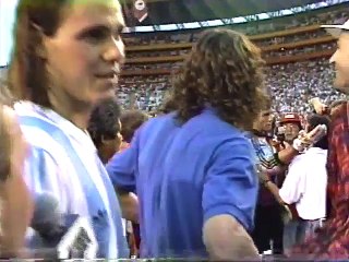 REACCIONES DE ARGENTINA CAMPEÓN 1993