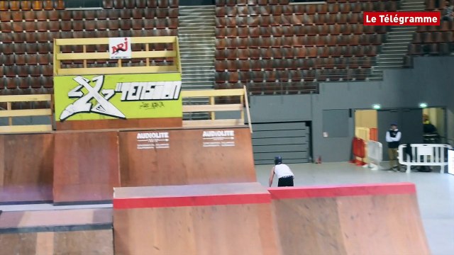 Brest. BMX : Grégory Masson au «Brest Arena Indoor Show »