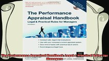 there is  The Performance Appraisal Handbook Legal  Practical Rules for Managers