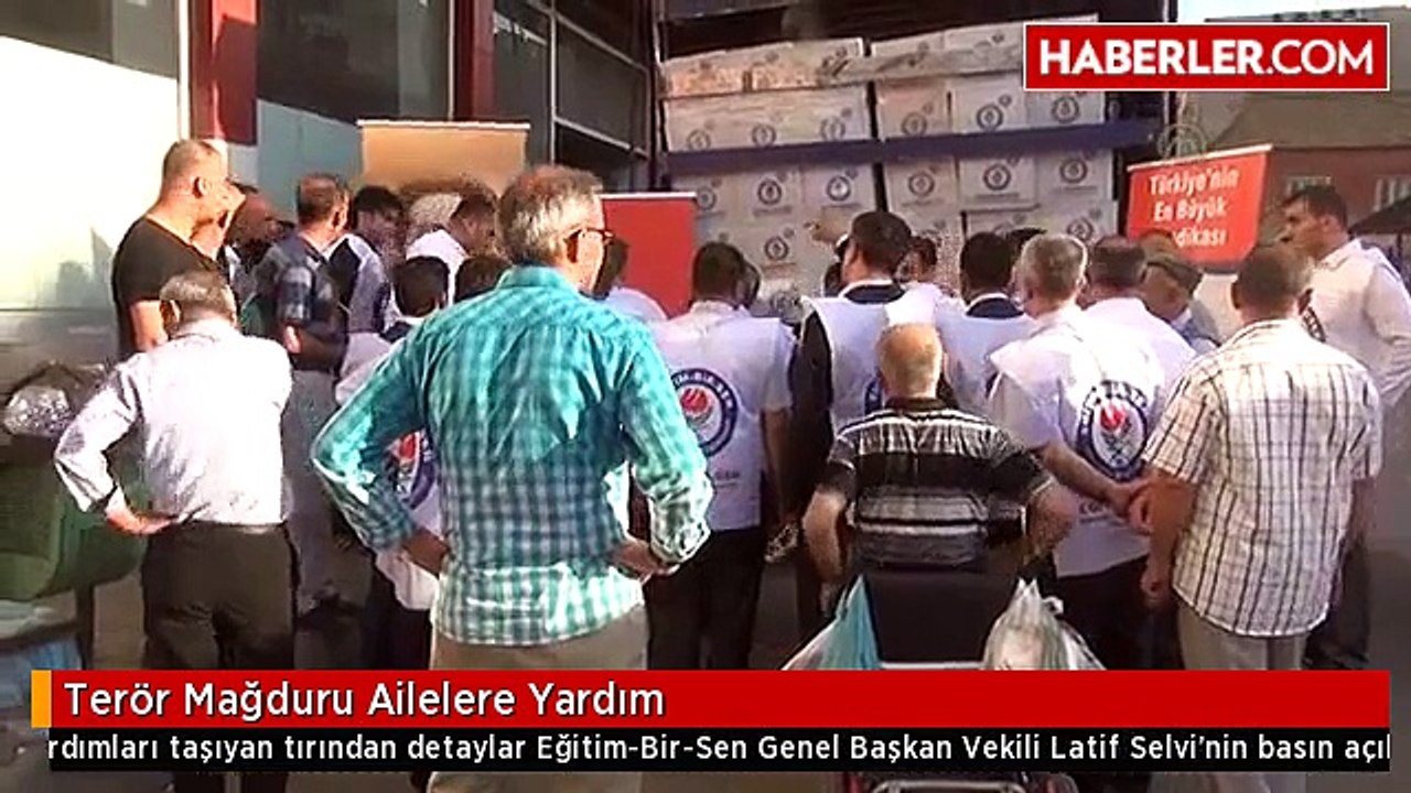 Terör Mağduru Ailelere Yardım