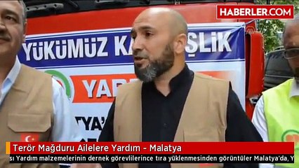 Скачать видео: Terör Mağduru Ailelere Yardım - Malatya