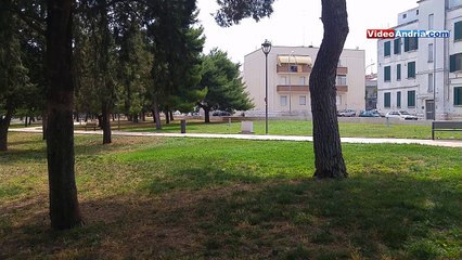 Un saluto dalla villa comunale di Andria
