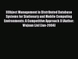 Read Object Management in Distributed Database Systems for Stationary and Mobile Computing
