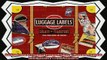 different   Golden Age of Transport Luggage Labels 20 Vintage Luggage Label Stickers Travel
