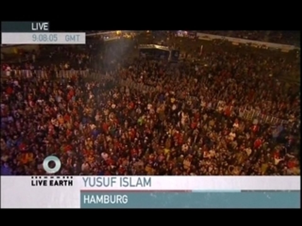 Yusuf (Cat Stevens) Wild World - Hamburg - 7-7-07