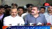 Karachi: Sindh Home Minister Sohail Anwar and IG Sindh Media talk