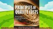 different   Principles of Quality Costs Principles Implementation and Use