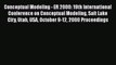 Download Conceptual Modeling - ER 2000: 19th International Conference on Conceptual Modeling