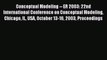 Read Conceptual Modeling -- ER 2003: 22nd International Conference on Conceptual Modeling Chicago