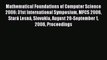 Read Mathematical Foundations of Computer Science 2006: 31st International Symposium MFCS 2006