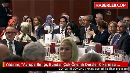 Yıldırım: "Avrupa Birliği, Bundan Çok Önemli Dersler Çıkarması Gerekiyor"