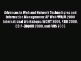 Read Advances in Web and Network Technologies and Information Management: AP Web/WAIM 2009