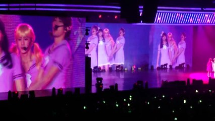 160624 GOT7 girl group song Me Gustas Tu - Fly in Singapore
