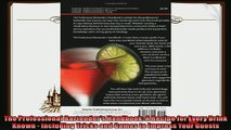 different   The Professional Bartenders Handbook A Recipe for Every Drink Known  Including Tricks