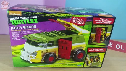 Ninja Kaplumbağalar Türkçe Party Wagon Oyuncak Arabası Yeni Bölüm İzle