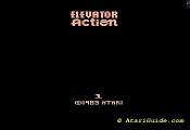 Atari 2600 Elevator Action 1983 Atari, Dan Hitchens CX26126