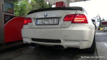 2x BMW M3 E92 w/ Akrapovic Exhaust   Eisenmann Exhaust