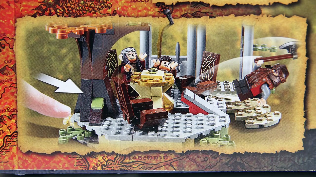 Lego The Lord of the Rings 79006 The Council of Elrond - Lego Speed build