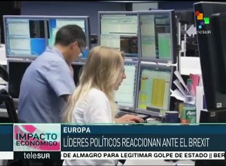 Brexit: valor de libra esterlina cae a niveles de 1985