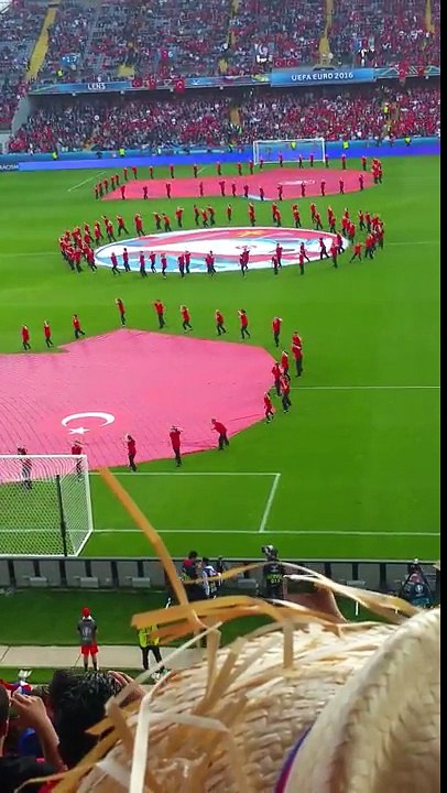 Beautifull Opening ceremonie Turkey-Czech Republic Euro 2016 Lens (France)